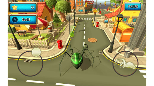 巨型蜘蛛城市攻击模拟3D
