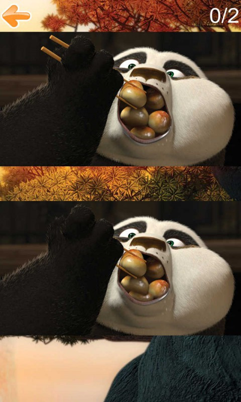功夫熊猫找不同