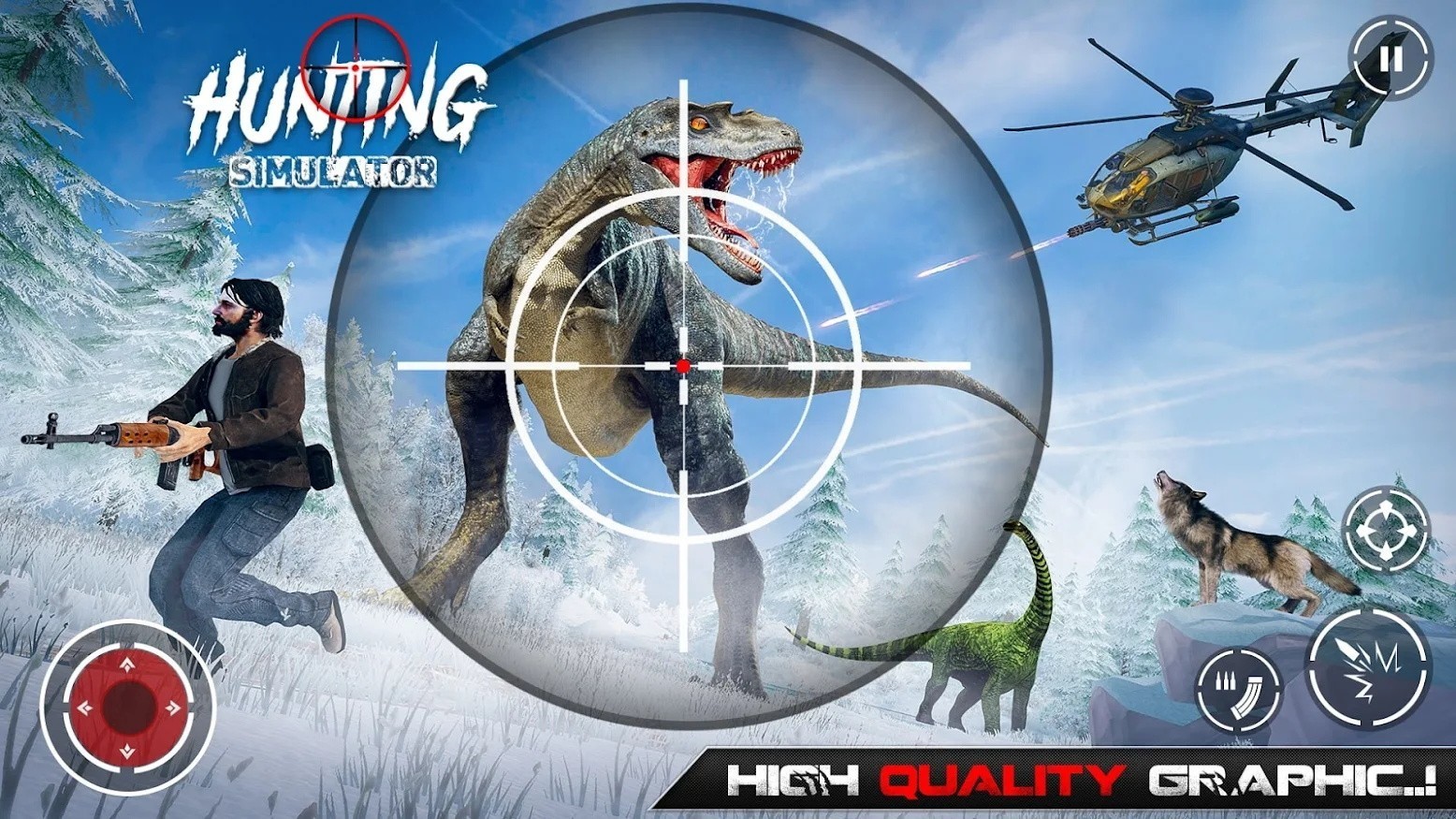 侏罗纪恐龙狩猎狙击手游最新版