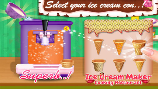 冰淇淋机烹饪餐厅