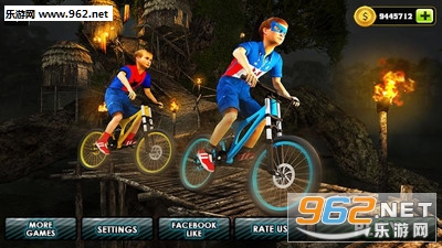 自行车下坡超级英雄孩子游戏下载