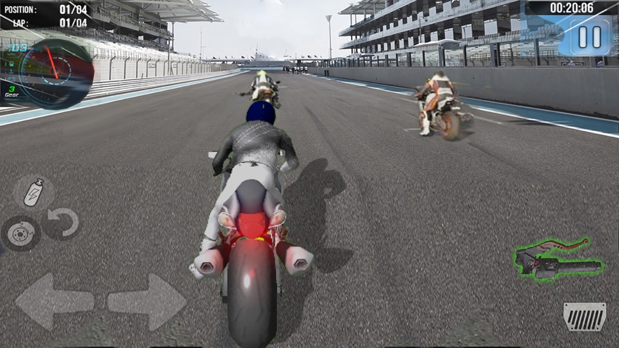 虚拟现实摩托车大赛