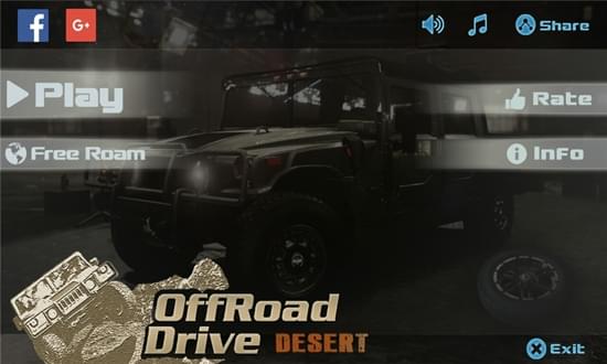 越野驾驶：沙漠