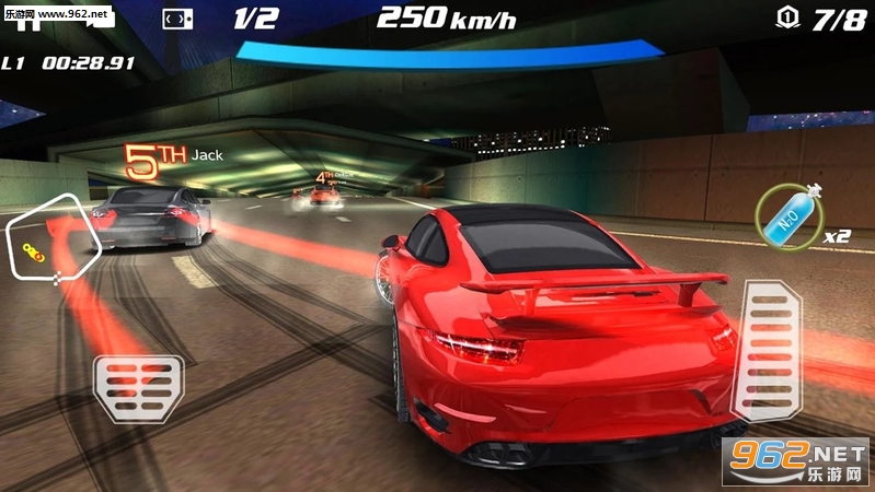 疯狂的赛车3D游戏下载
