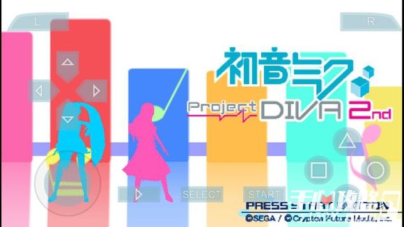 初音未来歌姬计划2psp日文版