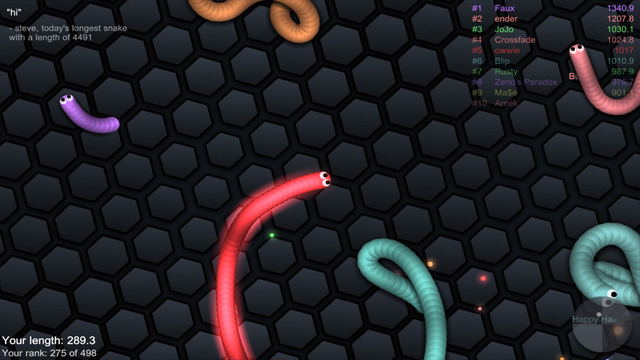 蛇蛇大作战slither.io