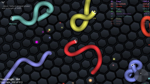 蛇蛇大作战slither.io