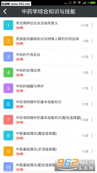 执业中药师考试题库