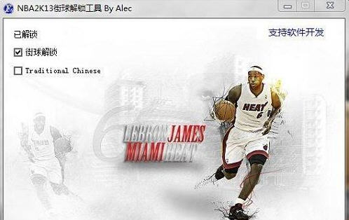 NBA2K13街球解锁工具下载